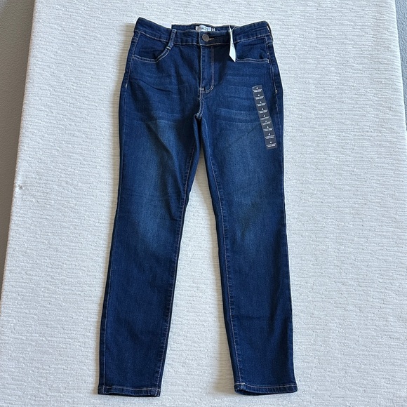 Rue 21 High Rise Skinny Ultimate Stretch Denim Jeans Dark Wash NWT - Picture 2 of 4